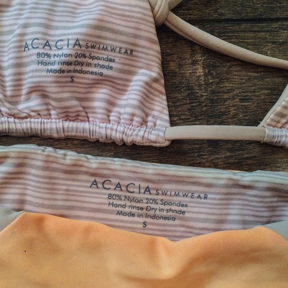 ❤️SOLD❤️ Acacia Swimwear Sunset Colorblock - Picture 4 of 4