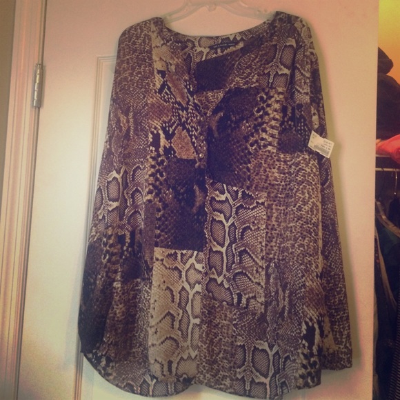 Multi print shirt