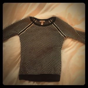 Warm banana republic stitched sweater