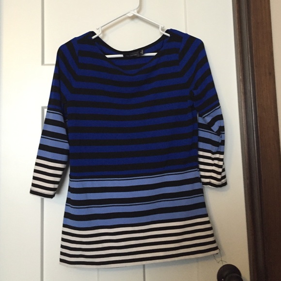 Cute color block blouse from The Limited.