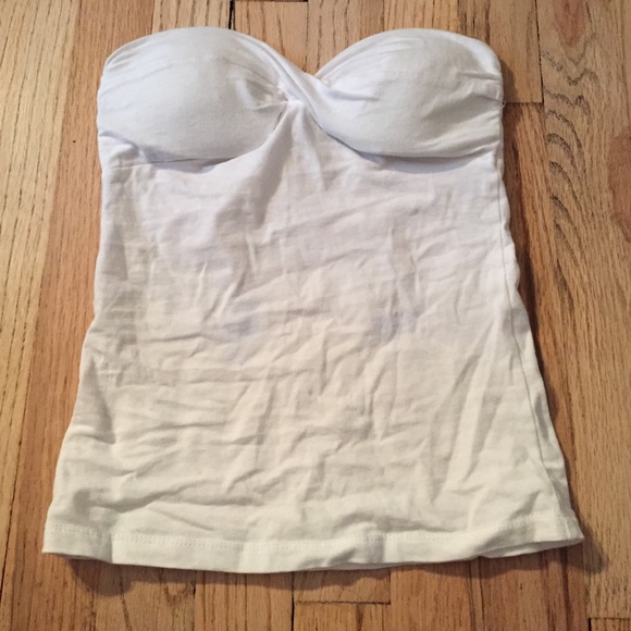 Strapless tight tank