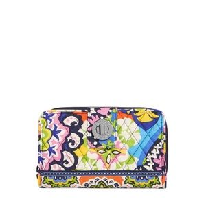 Vera Bradley Turn lock wallet in Rio