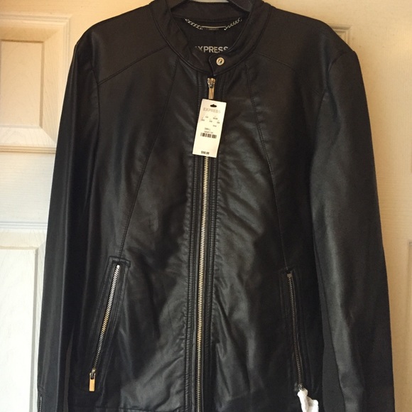 Pleather jacket from express