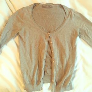 Zara cardigan tan classic