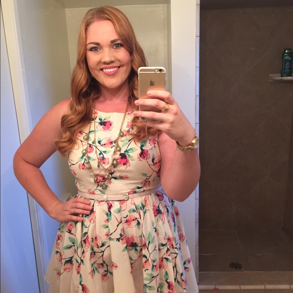 LC Lauren Conrad Floral Dress