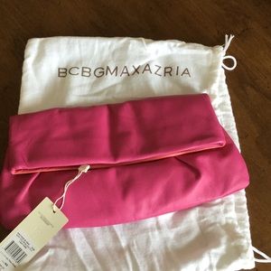 NWT BCBG MAXAZRIA. Soft Leather Clutch.