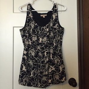 Floral tank top from Banana Republic