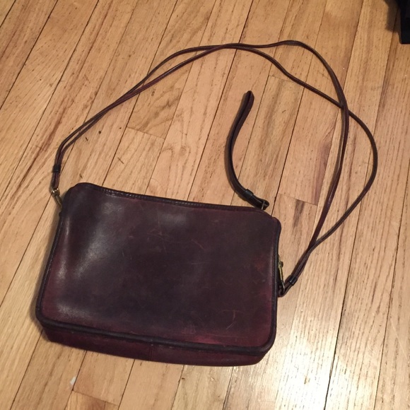 Vintage coach shoulder bag