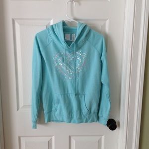 Aeropostale mint green hoodie