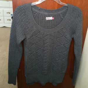 Gray sweater