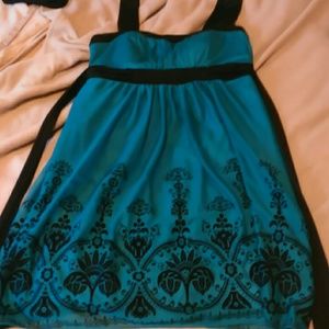 Turquoise Dress
