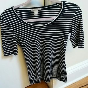 Striped Banana Republic top