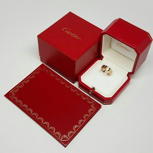 Cartier Love Ring 18k Yellow Gold w/Box - Picture 3 of 4