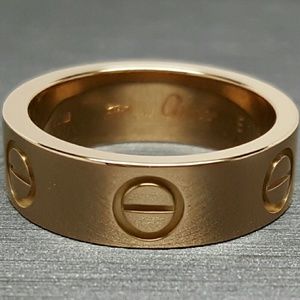 Cartier Love Ring 18k Yellow Gold w/Box