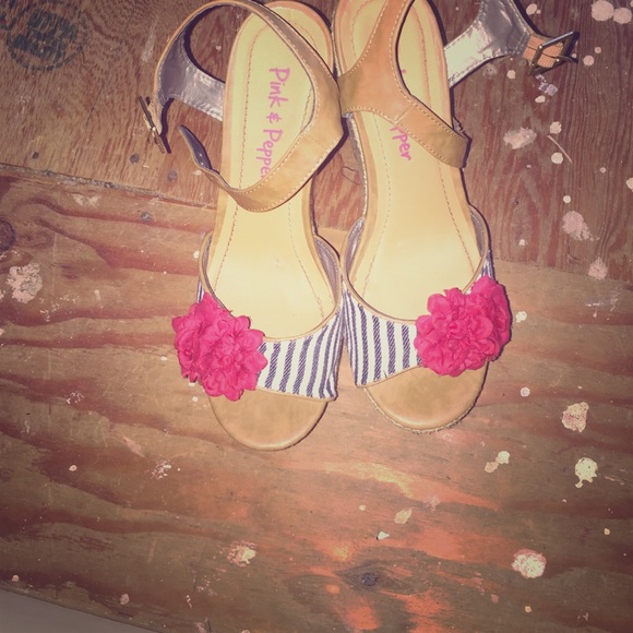Pink & Pepper wedges