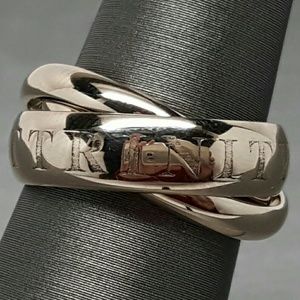Cartier OR AMOUR ET Trinity Ring 18k White Gold