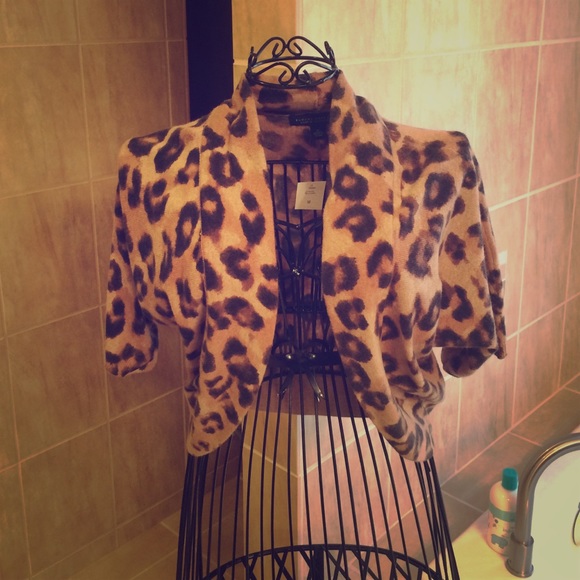 Leopard Print Shrug