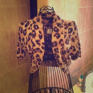Leopard Print Shrug