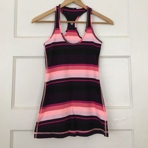 Lululemon Striped Workout Racerback TankTop