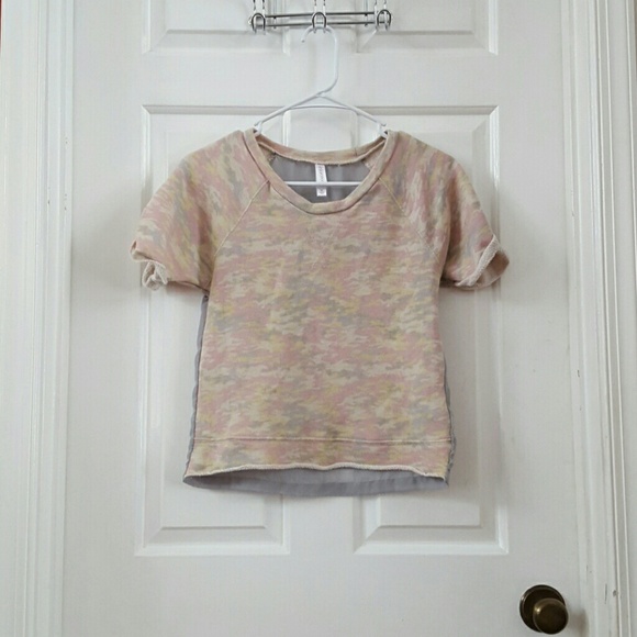 Pink camo shirt