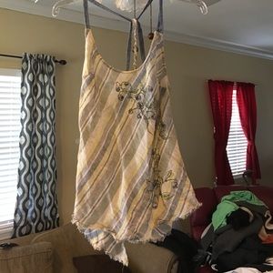 Free people linen tank