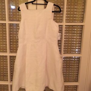 White sz 16 dress NWT