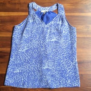 Banana Republic Sleeveless Periwinkle Top