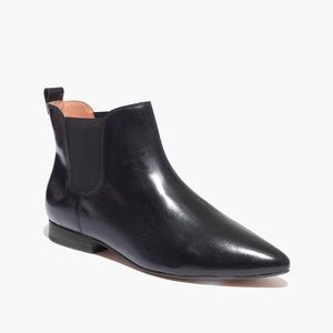 MADEWELL NICO BOOT - BLACK LEATHER