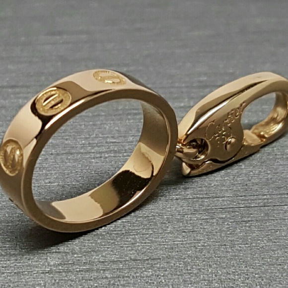 Cartier Baby Love Charm Pendant 18k Yellow Gold - Picture 2 of 4