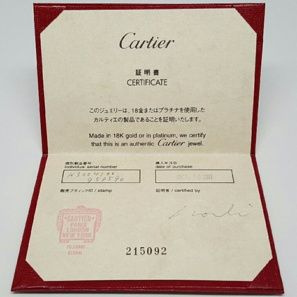 Cartier Baby Love Charm Pendant 18k Yellow Gold - Picture 3 of 4