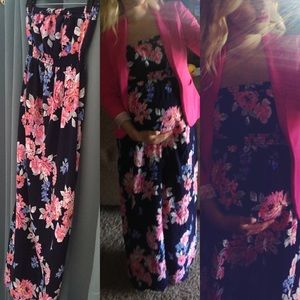 Old Navy Floral Maternity Dress • Size Medium