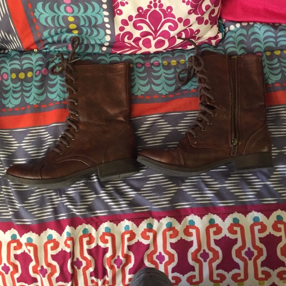 Target brand combat boots