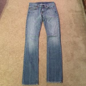 7 for all Mankind straight leg size 24