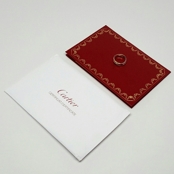 Cartier Trinity Ring 18k Tri Gold Rolling Bands - Picture 4 of 4