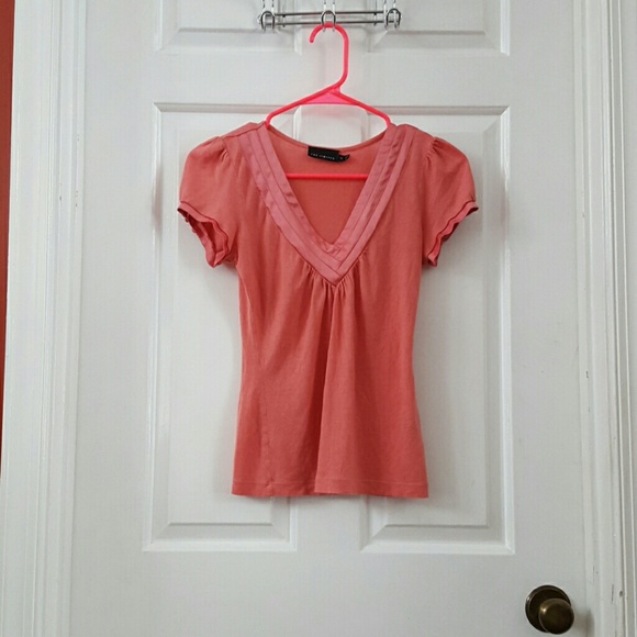 Silk v neck t shirt