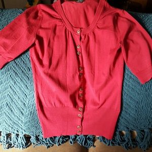 Short sleeve cardigan