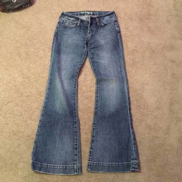 Express denim Stella fit & flare 0s