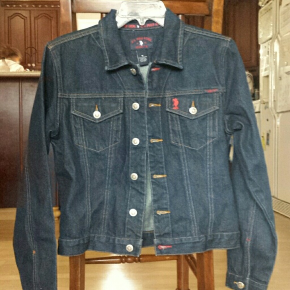 Denim Polo jacket
