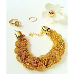 Chunky Entwined Bracelet