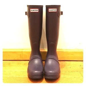 Tall Purple Hunter Boots