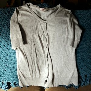 Short sleeve cardigan