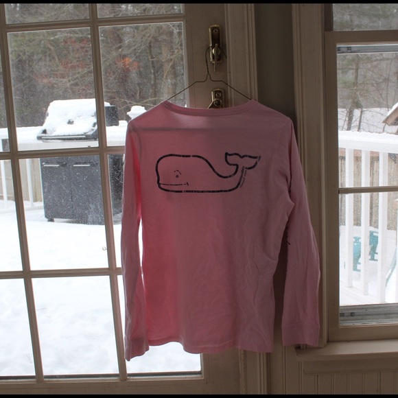 Pink long sleeve Vineyard Vines