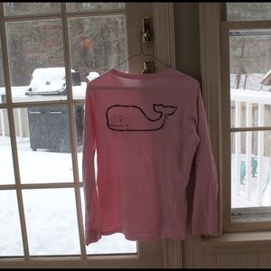 Pink long sleeve Vineyard Vines