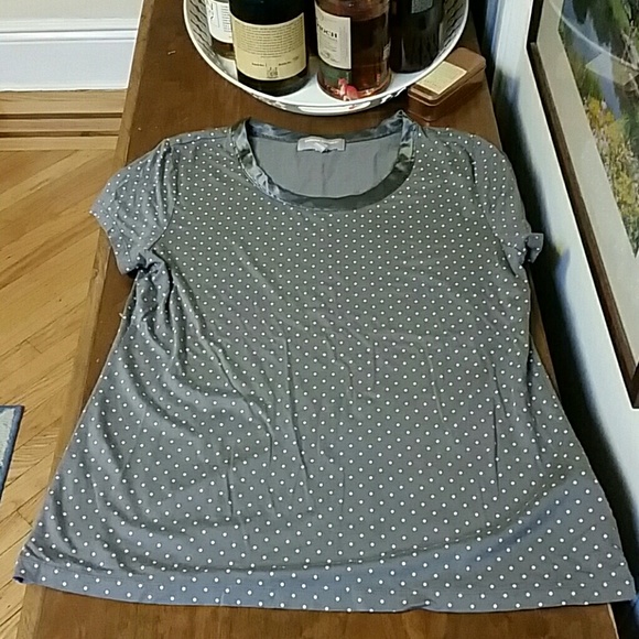 Polka dot Banana republic tshirt