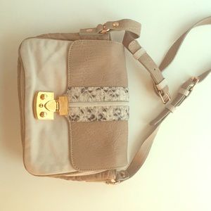 Great by Sandis (from Paris) beige cross body bag