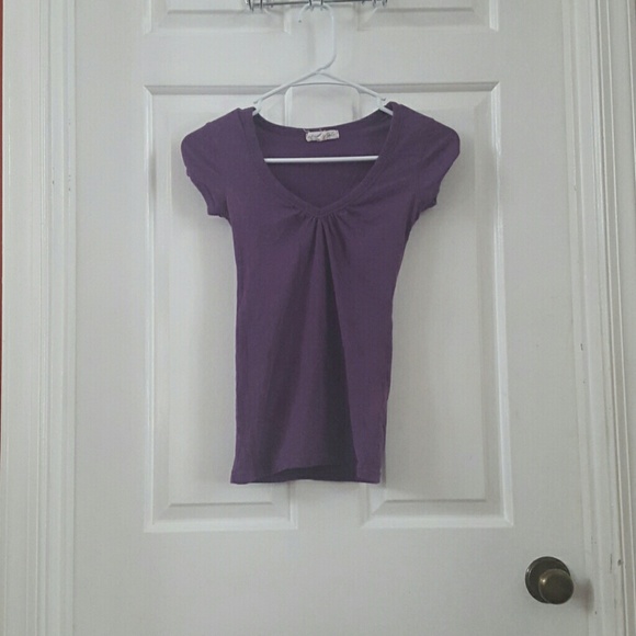 Purple t shirt