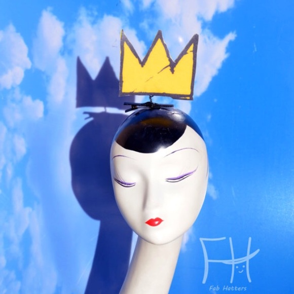 Basquiat or Fairly Oddparents Cosplay Crown Tiara