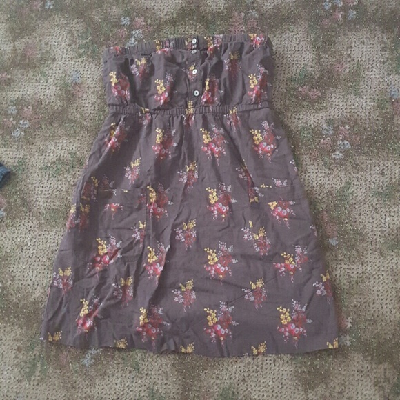 Strapless dress