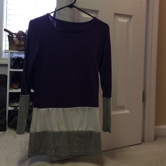 Long Multi-color long sleeve sweater