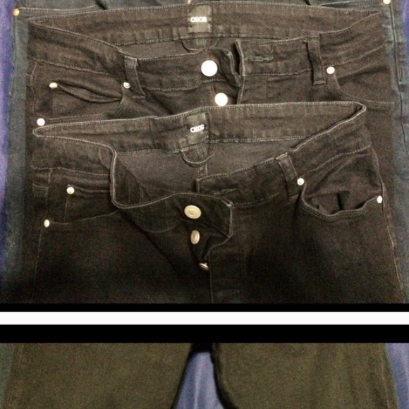 Asos skinny jeans and Zara vest bundle